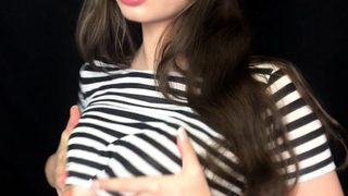 Big tit amateur has pussy close ups
