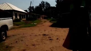 Black Nigerian Dinner Lady Gets Huge Cock